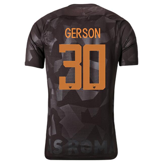 Camiseta AS Roma Primera equipación Gerson 2017-2018